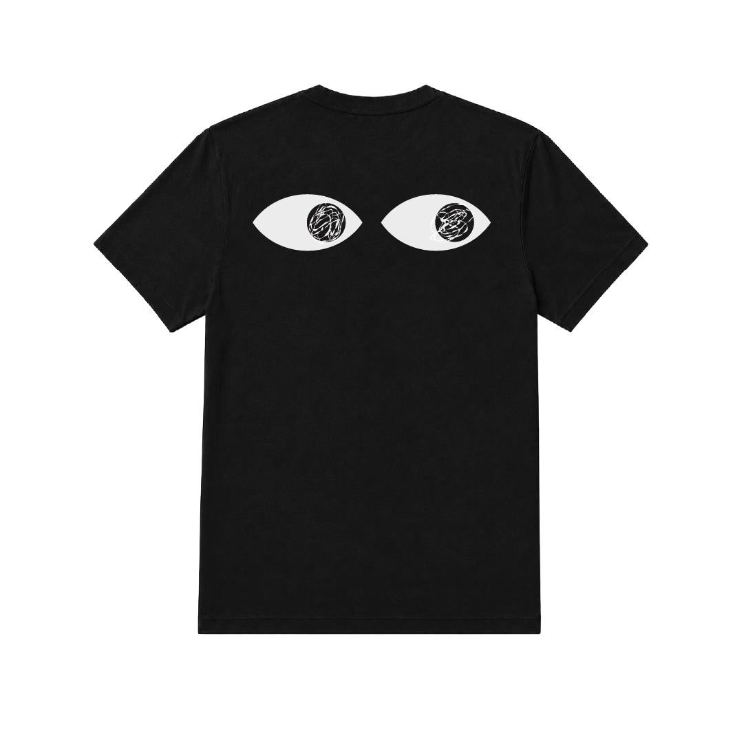 SCRIBBLE EYES T-SHIRT